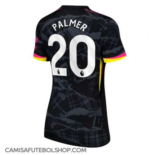 Camisa de time de futebol Chelsea Cole Palmer #20 Replicas 3º Equipamento Feminina 2024-25 Manga Curta